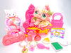 Littlest Pet Shop Rare Pink St. Bernard Dog #1040 & cute accessories authentic
