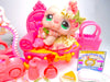 Littlest Pet Shop Rare Pink St. Bernard Dog #1040 & cute accessories authentic