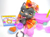 Littlest Pet Shop Rare Black Scottish Terrier Dog #1040 & accessories authentic