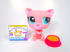 Littlest Pet Shop Pink Blue Eyes Possum #1625 with accessories authentic