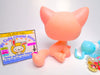 Littlest Pet Shop Pink Sitting Cat #959 with cute accessories authentic