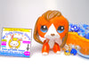 Littlest Pet Shop Rare Brown Beagle Dog #1104 with accessories authentic
