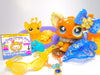 Littlest Pet Shop Rare Brown Chihuahua Dog #731 with cute accessories authentic