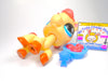 Littlest Pet Shop Brown Cream Horse #1690 with cute accessories Authentic