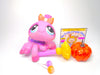 Littlest Pet Shop Purple Pink Spider #991 with cute accessories Authentic