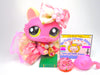 Littlest Pet Shop Rare Pink Crouching Cat #1900 & accessories Authentic Blemish