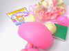 Littlest Pet Shop Rare Pink Crouching Cat #1900 & accessories Authentic Blemish