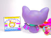 Littlest Pet Shop Rare Punkiest Purple Pink Bat No # & accessories Authentic