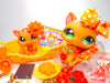 Littlest Pet Shop Rare Brown Walking Cat #1174 Kitten #2020 Authentic