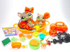Littlest Pet Shop Rare Grey Walking Cat #1059 Kitten #1035 Accessories Authentic