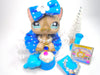 Littlest Pet Shop Grey Blue Eye Short Hair Cat #468 & accessories Authentic