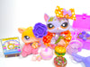 Littlest Pet Shop Deco Purple Walking Cat No # Kitten #114 accessories Authentic