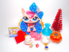 Littlest Pet Shop Halloween Walking Cat #1679 with cute accessories Authentic