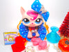 Littlest Pet Shop Halloween Walking Cat #1679 with cute accessories Authentic