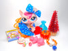 Littlest Pet Shop Halloween Walking Cat #1679 with cute accessories Authentic