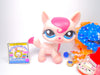 Littlest Pet Shop Halloween Walking Cat #1679 with cute accessories Authentic