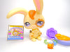 Littlest Pet Shop Rare Cream Brown Bunny Rabbit #582 & accessories Authentic