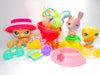 Littlest Pet Shop Rare French Spring Egg Pets Persian #1063 #1062 #1061 #1064