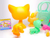 Littlest Pet Shop Short Hair Cat Brooke #339 with cute accessories Authentic