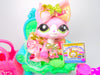 Littlest Pet Shop Rare Pink Walking Cat #1788 with cute accessories Authentic