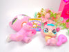 Littlest Pet Shop Rare Pink Walking Cat #1788 with cute accessories Authentic