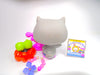 Littlest Pet Shop Rare Grey Owl #2507 & cute accessories Authentic