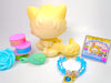 Littlest Pet Shop Cream White Persian Cat #428 & cute accessories Authentic