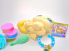 Littlest Pet Shop Cream White Persian Cat #428 & cute accessories Authentic