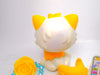 Littlest Pet Shop Yellow White Persian Cat #207 & cute accessories Authentic
