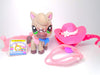Littlest Pet Shop Rare Grey Freckle Horse #1820 with cute accessories Authentic