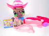 Littlest Pet Shop Rare Grey Freckle Horse #1820 with cute accessories Authentic