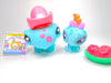 Littlest Pet Shop Rare Blue Pink Turtle #1735 & Mini cute accessories authentic