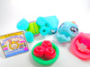 Littlest Pet Shop Rare Blue Pink Turtle #1735 & Mini cute accessories authentic