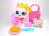 Littlest Pet Shop Rare Pink Great Dane #1022 with cute accessories Authentic