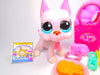 Littlest Pet Shop Rare Pink Great Dane #1022 with cute accessories Authentic