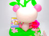 Littlest Pet Shop Pink Panda Bear #1662 & Cute Accessories Authentic