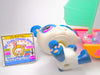 Littlest Pet Shop Blue Panda Bear #1092 & Cute Accessories Authentic