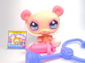 Littlest Pet Shop Pink Panda Bear #1328 Medical Accessories Authentic