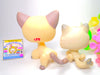 Littlest Pet Shop Rare Siamese short Hair Cat #1116 and kitten #100 Authentic with cute accessories