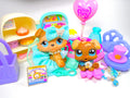 Littlest Pet Shop Rare Brown Collie Dog #893 Boxer Puppy #1052 Authentic