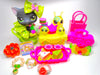 Littlest Pet Shop Rare Black Short Hair Cat #336 & cute accessories Authentic