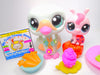 Littlest Pet Shop Rare Mint Blue Swan #1734 & cute accessories Authentic