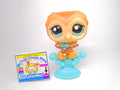 Littlest Pet Shop Brown Owl #1661 & accessories Authentic