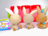 Littlest Pet Shop Rare Triplet Bunnies #1331 #1332 #1333 & accessories Authentic