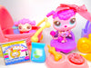 Littlest Pet Shop Rare Mommy Baby Poodle #2497 #2498 & accessories Authentic