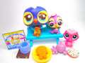 Littlest Pet Shop Rare Mommy Penguin #2495 with Minis & accessories Authentic