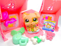 Littlest Pet Shop Tan Brown Boxer Puppy Dog #1363 & cute accessories Authentic
