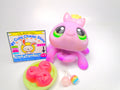Littlest Pet Shop Purple Spider #136 & cute accessories Authentic