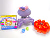 Littlest Pet Shop Purple Glass Eye Spider #329 & cute accessories Authentic