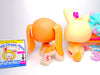 Littlest Pet Shop Rare French Basset Hound Dog #1106 Bunny #1107 Authentic